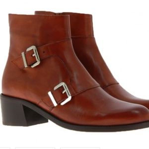 Pertini Leather Ankle Boots